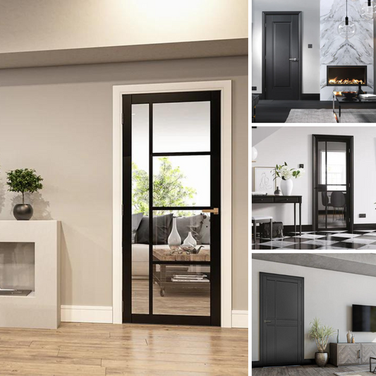 How to match the right Interior with black doors