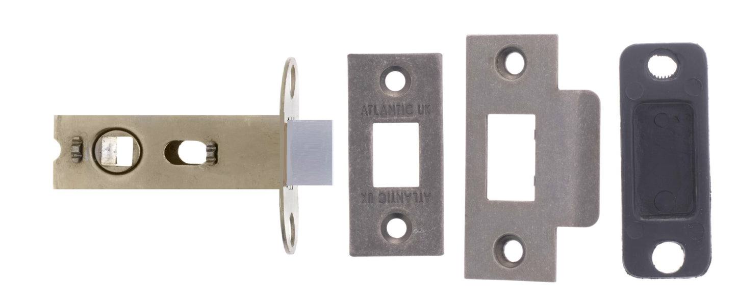 Atlantic - Latch - 2.5" Distressed Silver