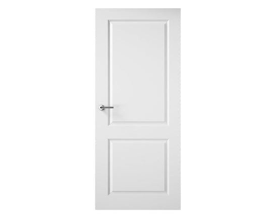 White Moulded Smooth 2 Panel