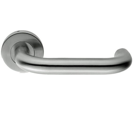 Return To Door Lever Handle Stainless Steel