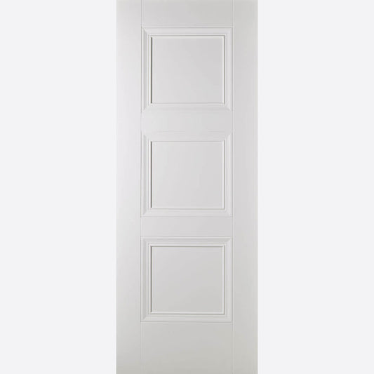 Amsterdam White Primed Doors