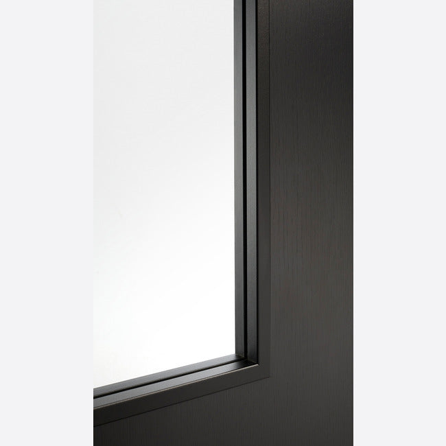 BLACK LAMINATE MONACO GLAZED Doors