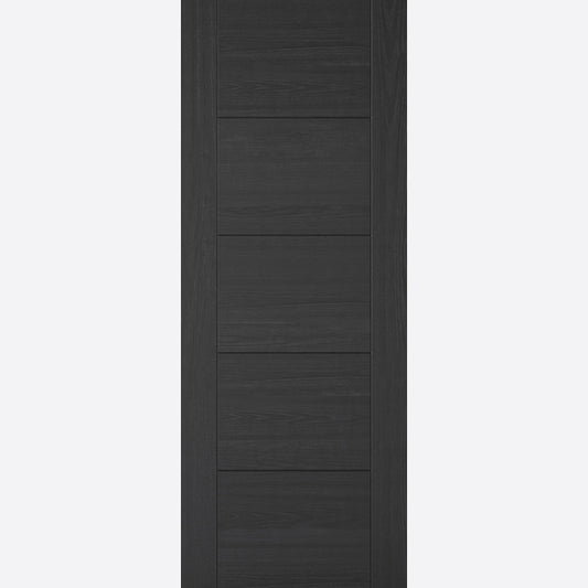 Vancouver 5P Pre-finished Charcoal Black Doors