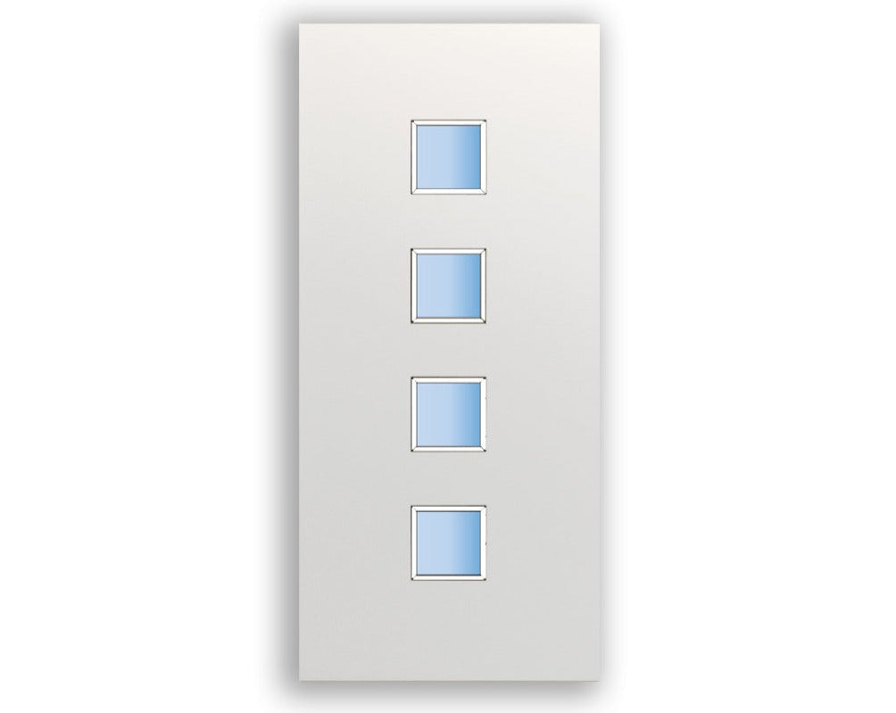 FD30 FLUSH VISION PANEL - PRIMED FLUSH