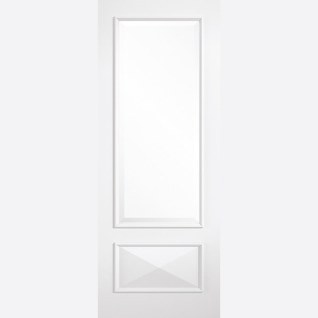 Knightsbridge 1L Glazed White Primed Doors