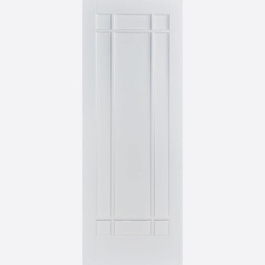 Manhattan White Primed Doors