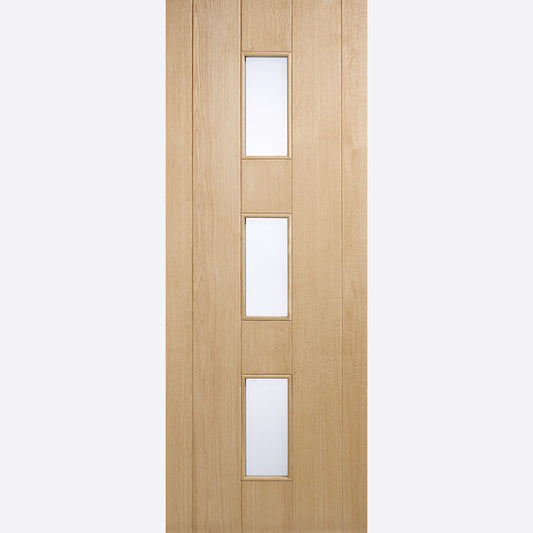 Copenhagen 3L Glazed Oak Doors