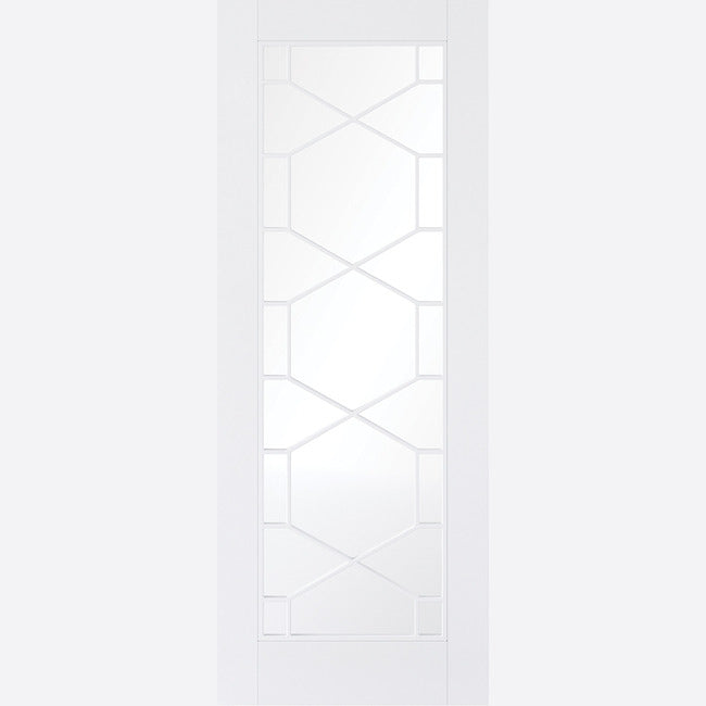 Orly Glazed White Primed Doors