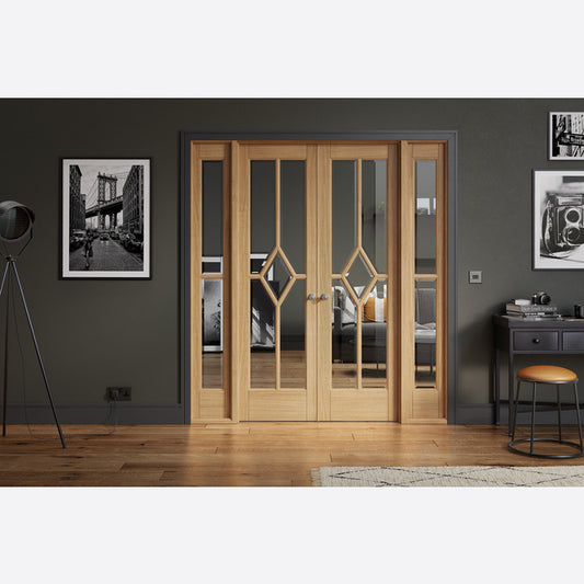 ROOM DIVIDER OAK REIMS W6