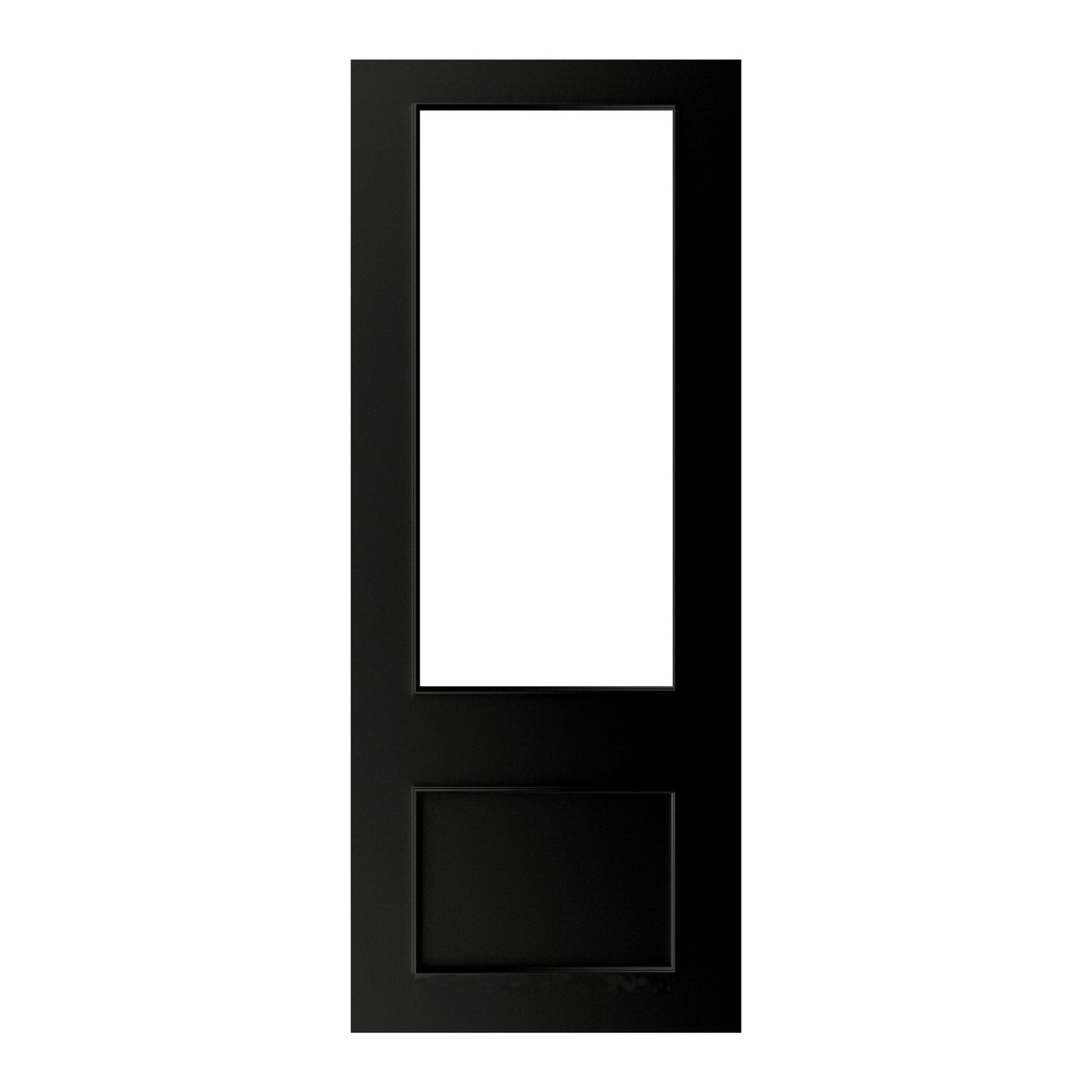 Sandringham Black Pre-Finished Bevelled Glazed Doors