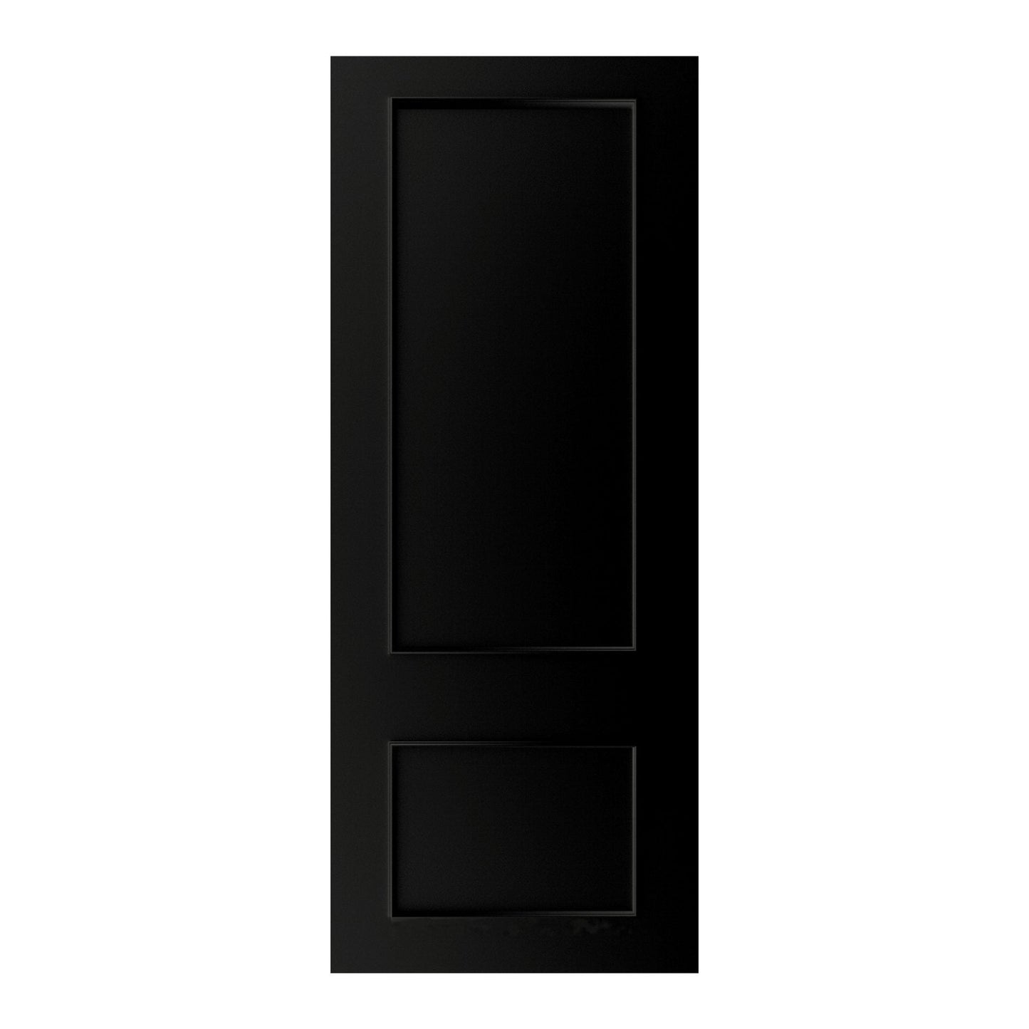 Sandringham Black Prefinished Door FD30