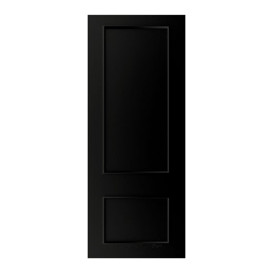 Sandringham Black Prefinished Door FD30