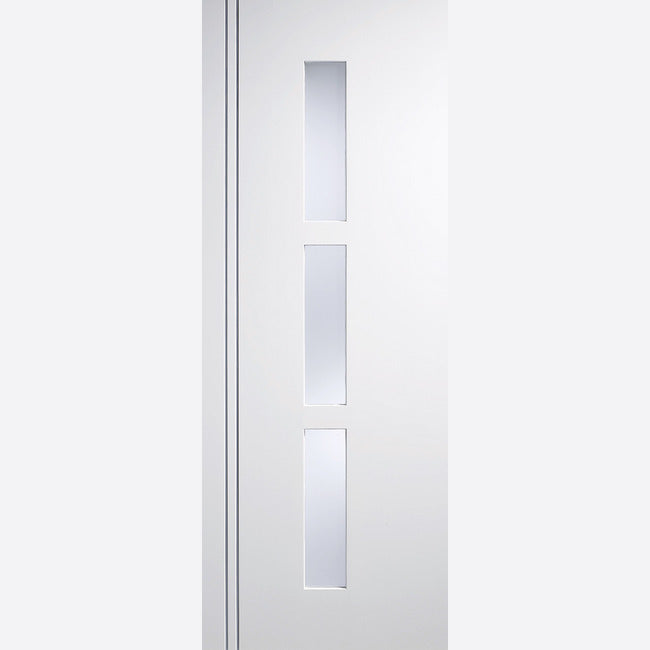 Sierra Blanco 3L Glazed Pre-finished Composite Doors
