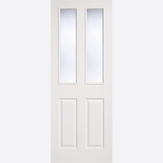 WHITE MOULDED GLAZED 2P-2L Doors