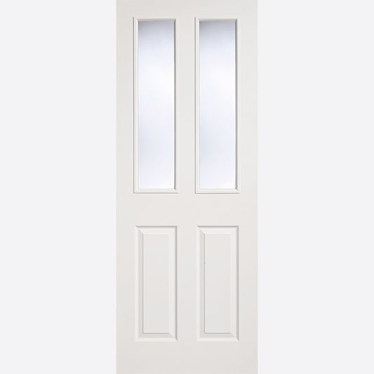 WHITE MOULDED GLAZED 2P-2L Doors