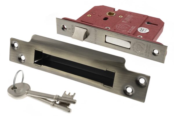 Atlantic - Key Sashlock - Antique Brass