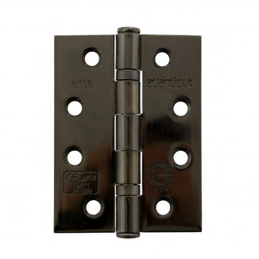 Ball Bearing Hinges - Pack of two -  Black Nickel  (Fire Rated)