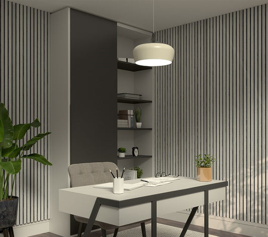 Immerse Acoustic Panelling Light Grey Ash