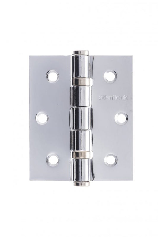 Ball Bearing Hinges – Pack of two - Polished Chrome