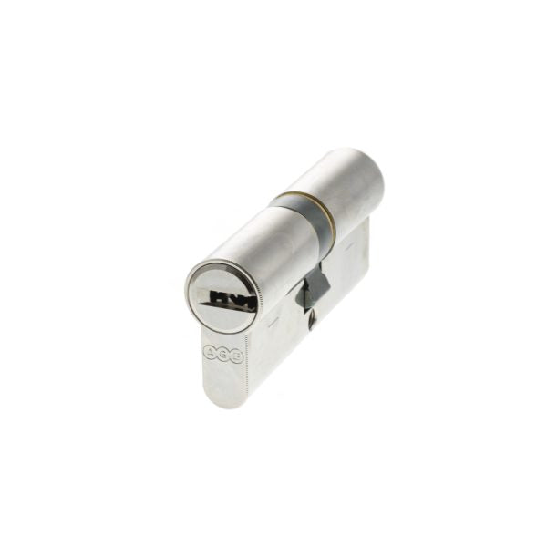 Euro Profile 15 Pin Double Cylinder - Polished Chrome