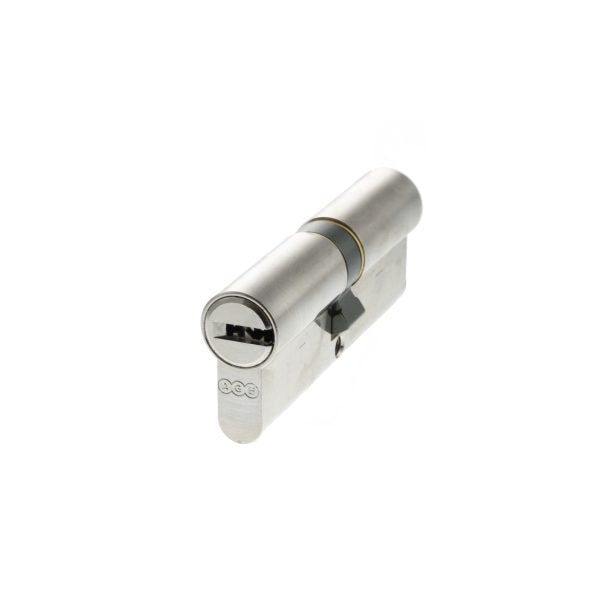 Euro Profile 15 Pin Double Cylinder - Polished Chrome
