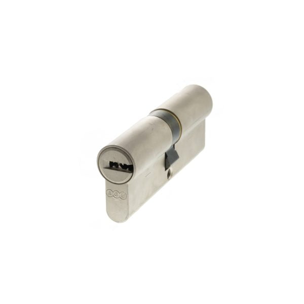 Euro Profile 15 Pin Double Cylinder - Polished Chrome
