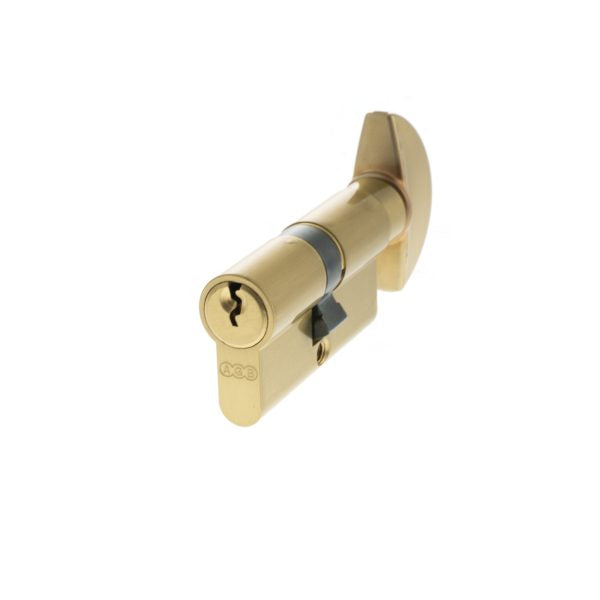Euro Profile 5 Pin Cylinder - Satin Brass