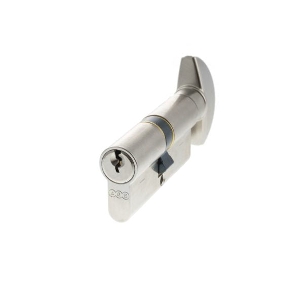 Euro Profile 5 Pin Cylinder - Satin Chrome