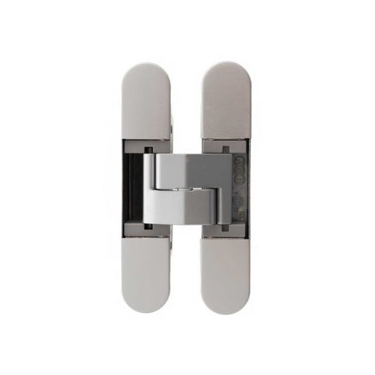 Eclipse Fire Rated Adjustable Concealed Hinge – Satin Chrome - Single
