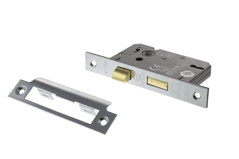 Kansas Handle Pack - Satin Chrome - Key Sashlock