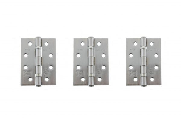 Atlantic Ball Bearing Hinges Set of 3 - Satin Chrome