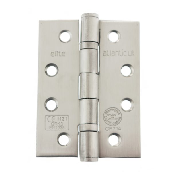 Ball Bearing Hinges - Pack of two - Satin Stainless Steel (Fire Rated)