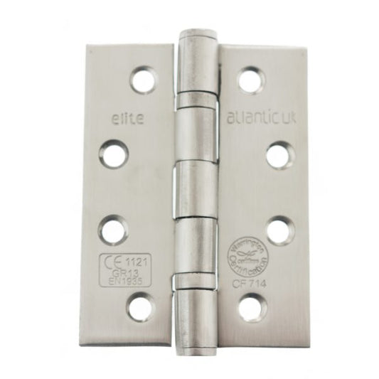 Ball Bearing Hinges - Pack of two - Satin Stainless Steel  (Fire Rated)