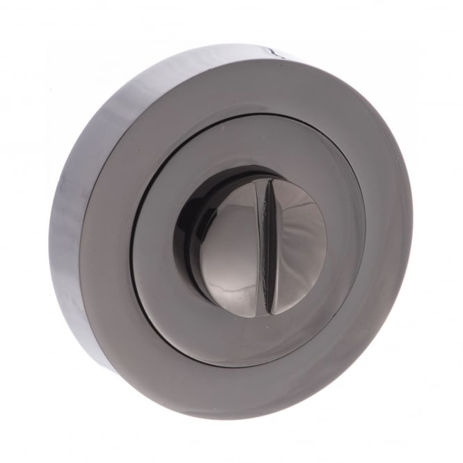 Colorado - Black Nickel Handle Pack - Bathroom Lock
