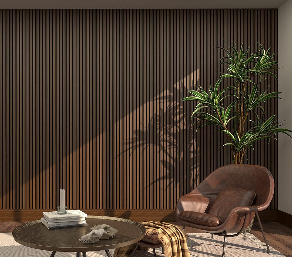 Immerse Acoustic Panelling Walnut