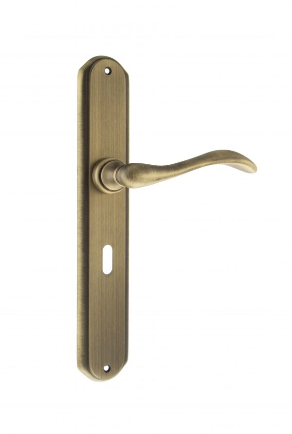 Valence Lever on Key Backplate – Yester Bronze.