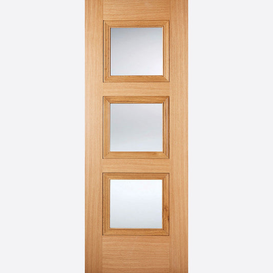 Amsterdam Glazed Pre-finished Oak Doors
