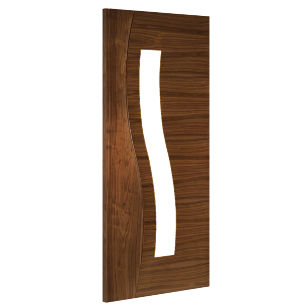 Cadiz Glazed Pre-finished Walnut Doors