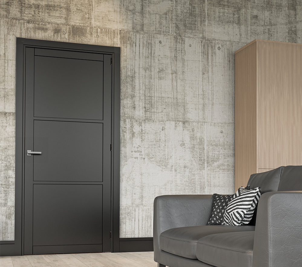 Camden Pre-finished Black Doors