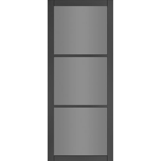 Camden Tinted Glazed Pre-finished Black Doors