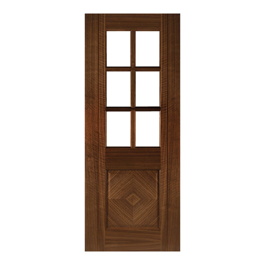 Kensington Glazed Pre-finished Walnut Doors