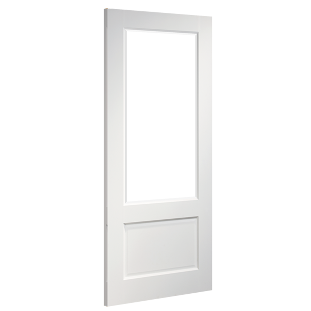 Madison Glazed White Primed Doors