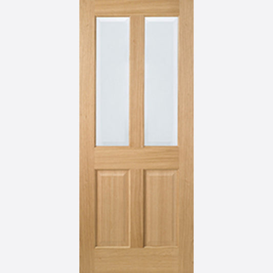 Richmond 2L Glazed Pre-finished Oak Doors