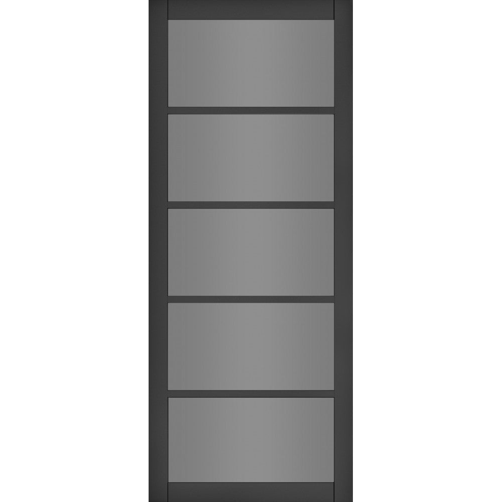 Shoreditch Tinted Glazed Pre-finished Black Doors