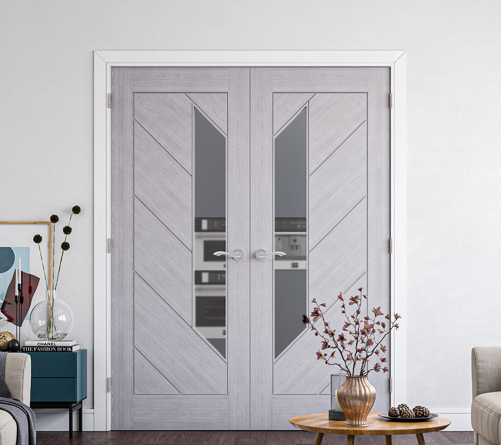 Torino Glazed Pre-finished Light Grey Ash