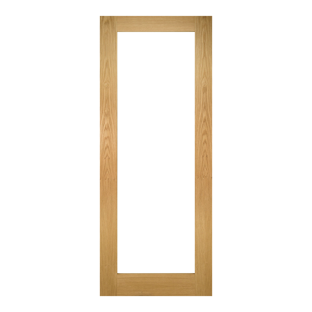 Walden Clear Glazed Unfinished Oak Doors