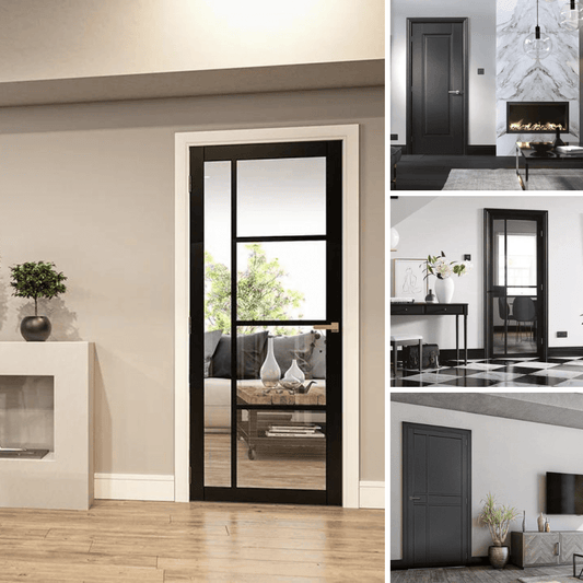 How to match the right Interior with black doors - AX National - Doors Online