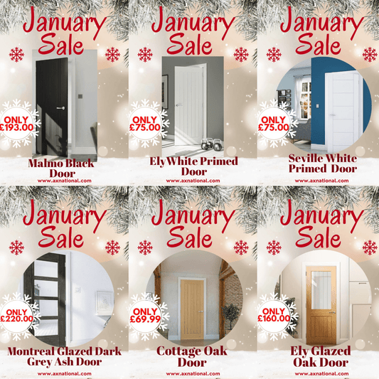 Step into the New Year with Style: A Guide to Choosing the Perfect Door - AX National - Doors Online