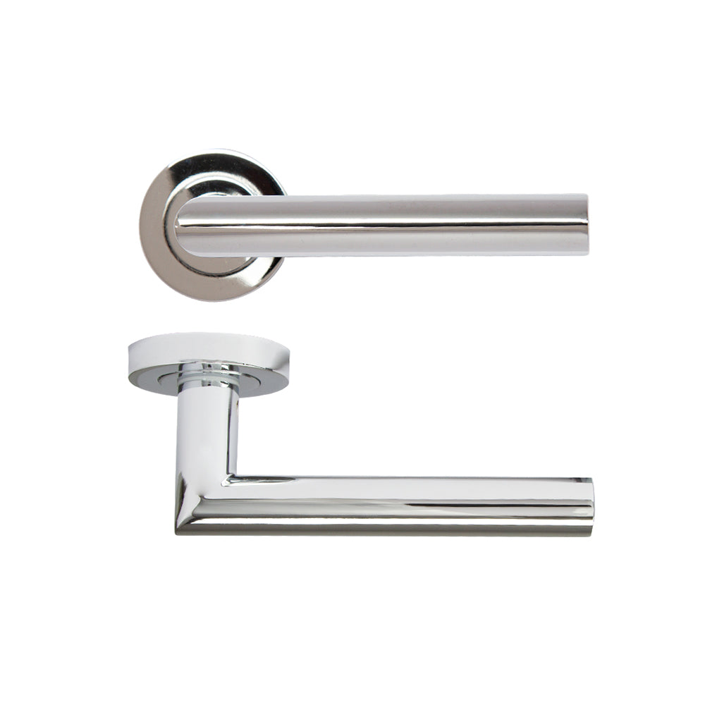 Ares Handle – Round Rose Polished Chrome Finish