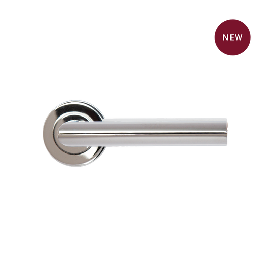 Ares Handle – Round Rose Polished Chrome Finish